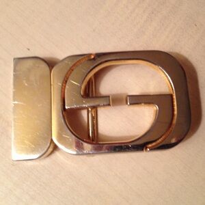 Gucci authentic vintage GG Belt Buckle.